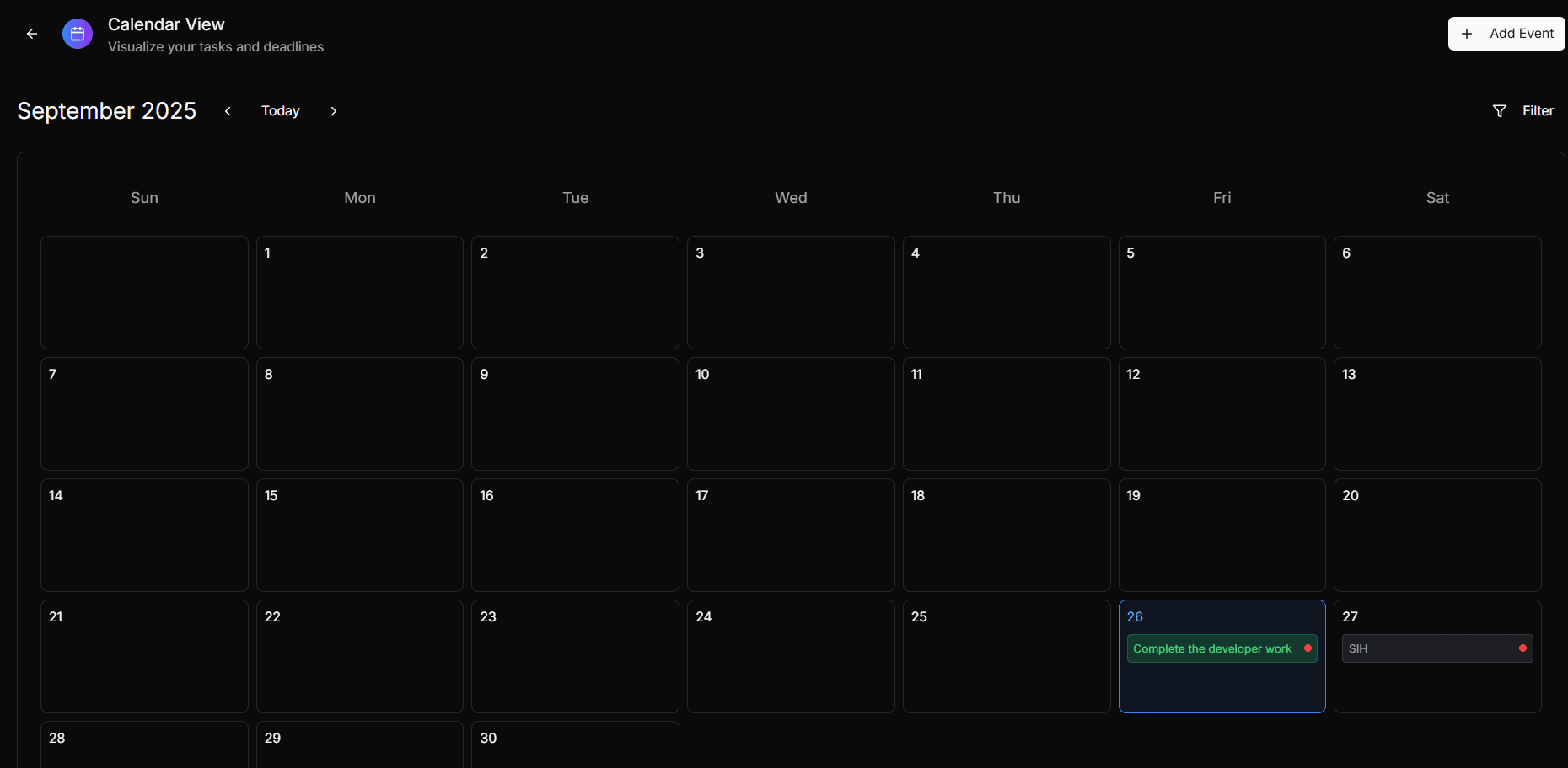Calendar and Scheduling