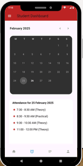 For the Students screenshot 2